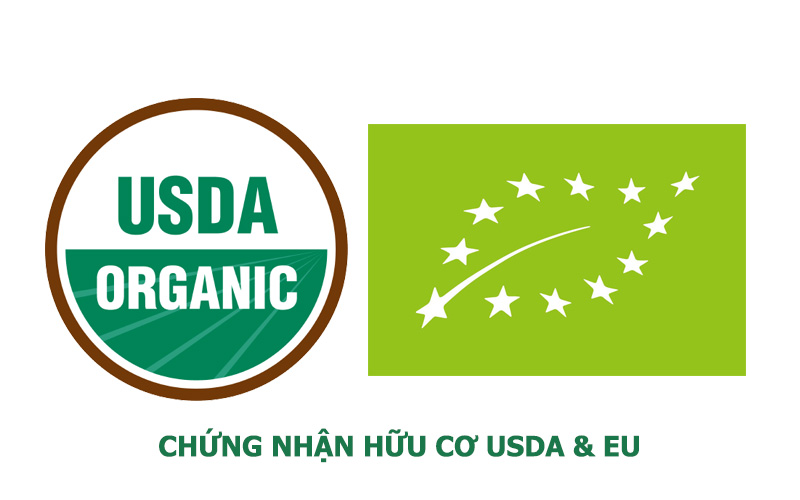 Chứng nhận hữu cơ USDA và EU